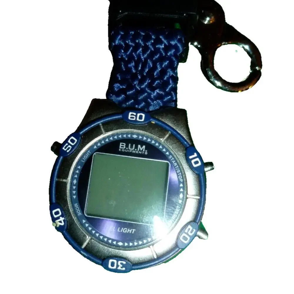 Bum Equipment‎ Clip On Watch Military Time Luminous El Light